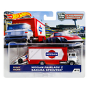 Hot Wheels Team Transport Nissan Fairlady Z with Sakura Sprinter