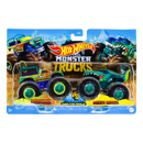 Hot Wheels Monster Trucks Demolition Doubles Wrexplorer vs Mega Wrex