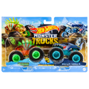 Hot Wheels Monster Truck Demolition Doubles Motosaurus vs Mega Wrex