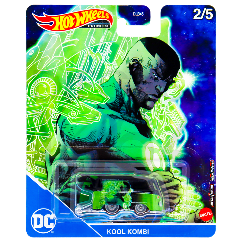 Hot Wheels Kool Kombi DC Comic Green Lantern Livery