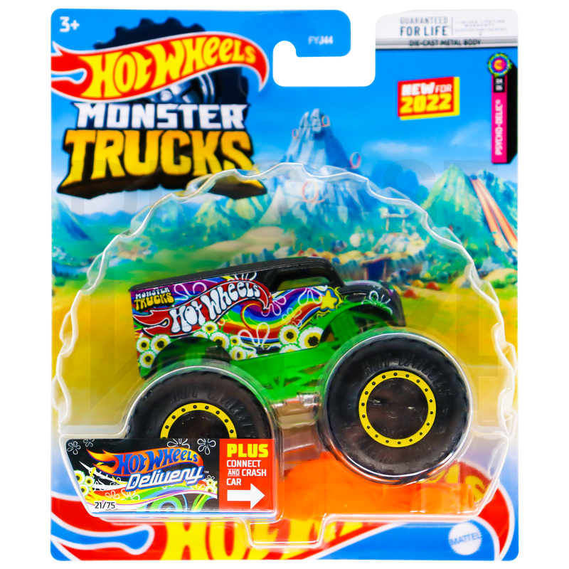 Hot Wheels 2022 Pshycho-Delic Monster Truck