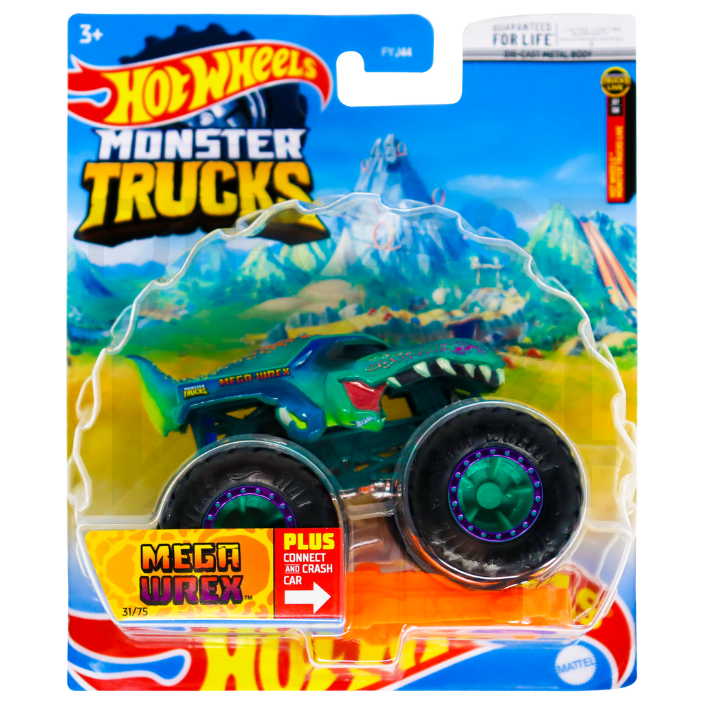 Mattel Hot Wheels Monster Trucks Mega Wrex Vehicle, 1 ct - Kroger