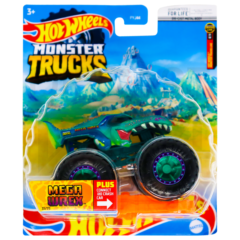 2022 Hot Wheels Monster Trucks Live Mega Wrex