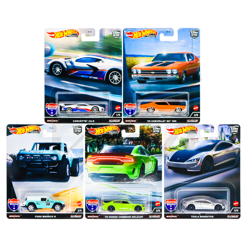 Hot Wheels Car Culture American Scene Series without the Chase Corvette