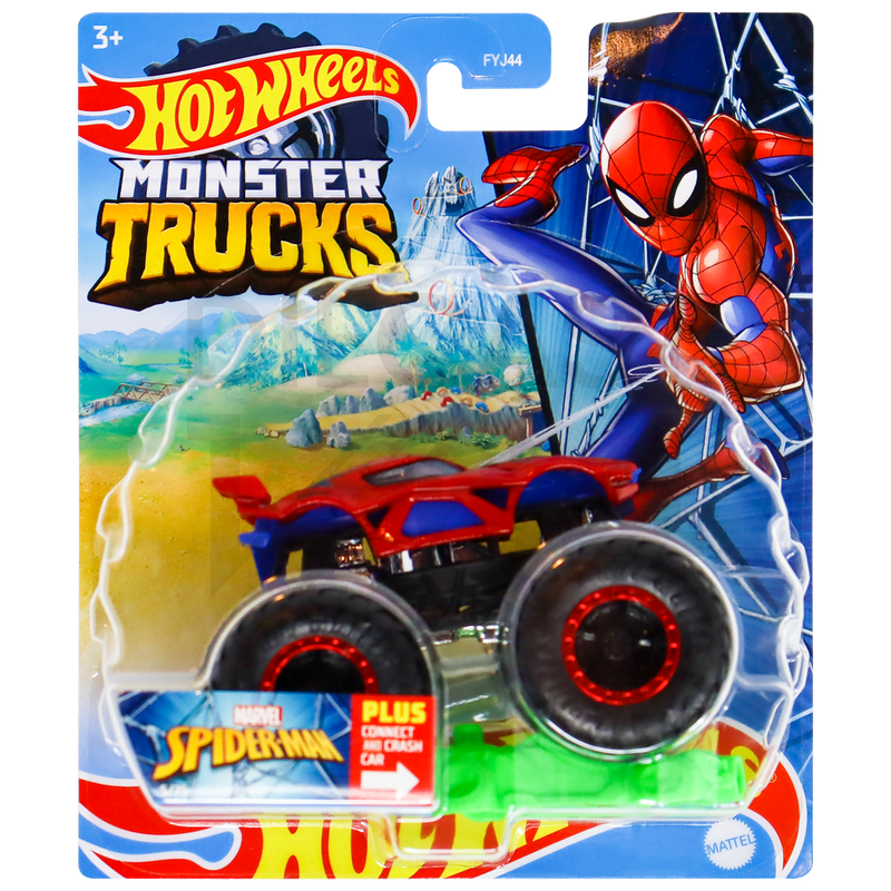 Hot Wheels Spider-Man Monster Truck by Marvel Comics