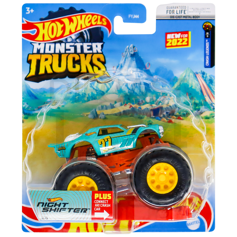 2022 Hot Wheels Crash Legends Snake Bite Monster Truck