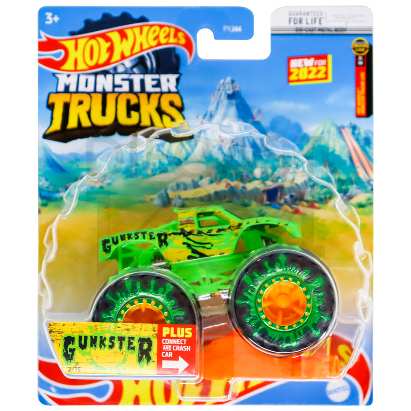 2022 Hot Wheels Monster Trucks Live Gunkster Monster Truck