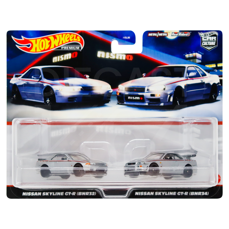 Diecast 164 | Hot Wheels Car Culture Target GT-R R32 & R34