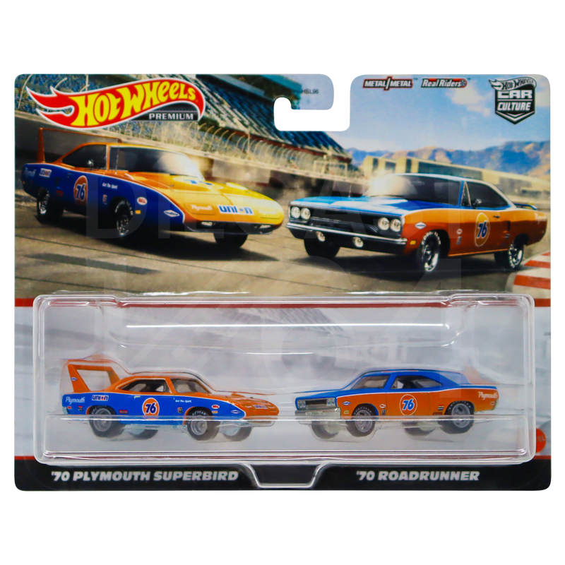 Hot Wheels Car Culture 2022 Target Exclusive 2-Pack Mix 1 - Plymouth Superbird & Roadrunner