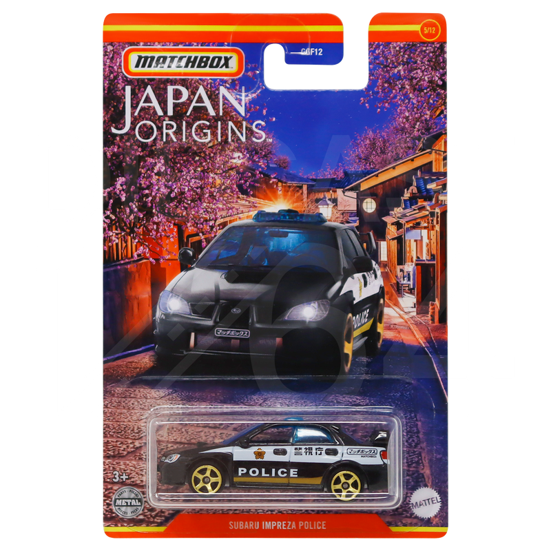 Matchbox Japan Origins - Subaru Impreza Police