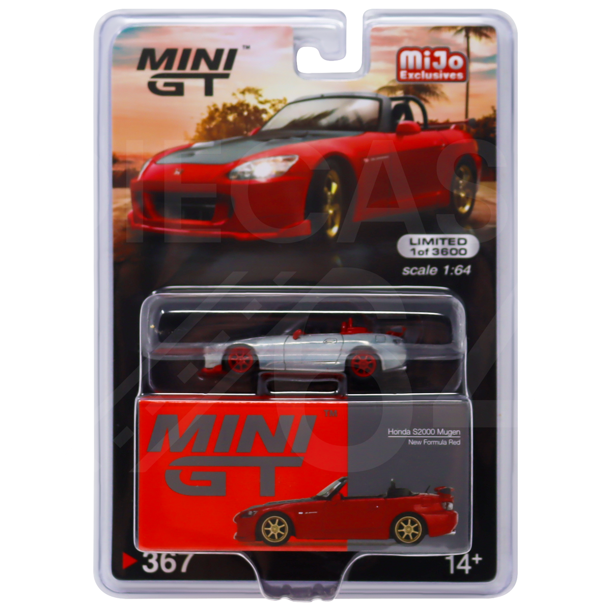 Diecast 164 | Mini GT Honda S2000 Mugen - Chase Piece