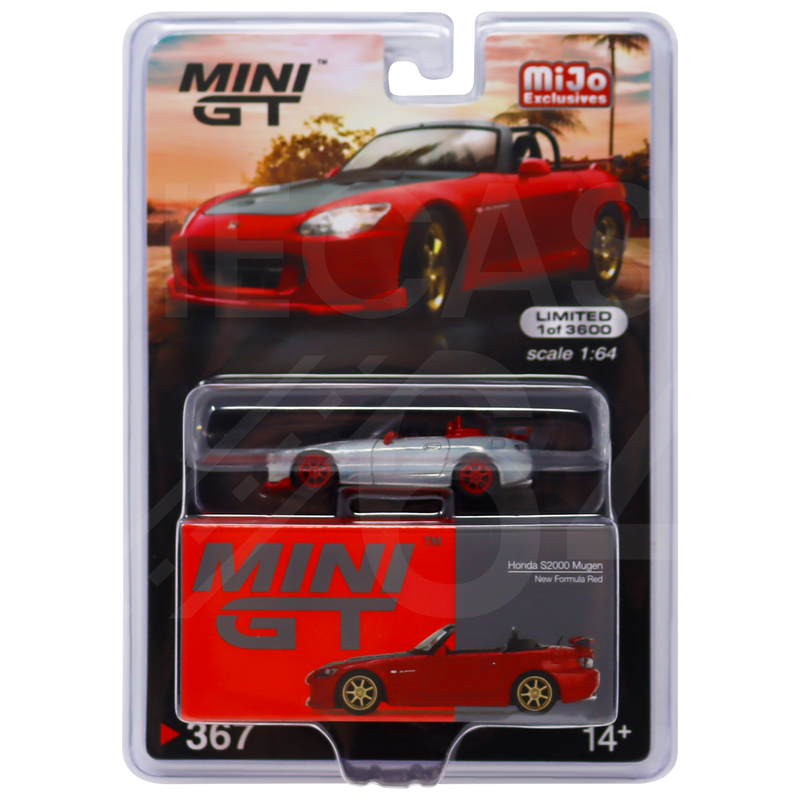 Mini GT Honda S2000 Mugen Formula Red - Chase Piece