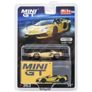 Mini GT MiJo Exclusive Oro Elios Lamborghini Aventador SVJ Roadster - Chase Piece