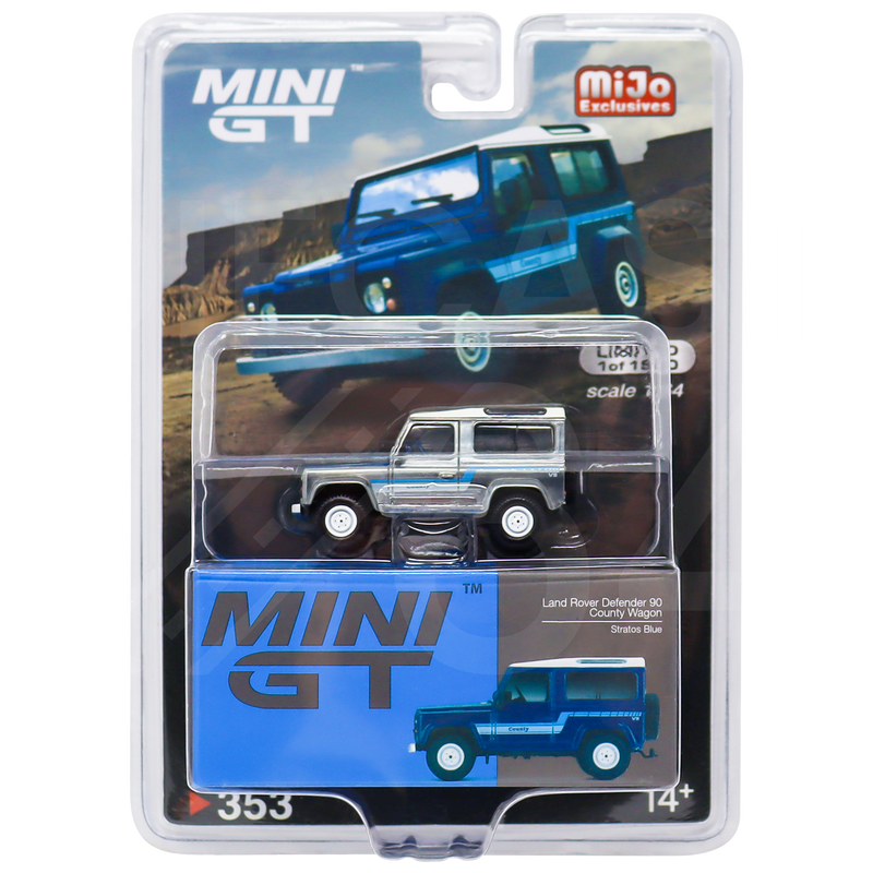 Mini GT MiJo Exclusive Land Rover Defender 90 County Wagon -